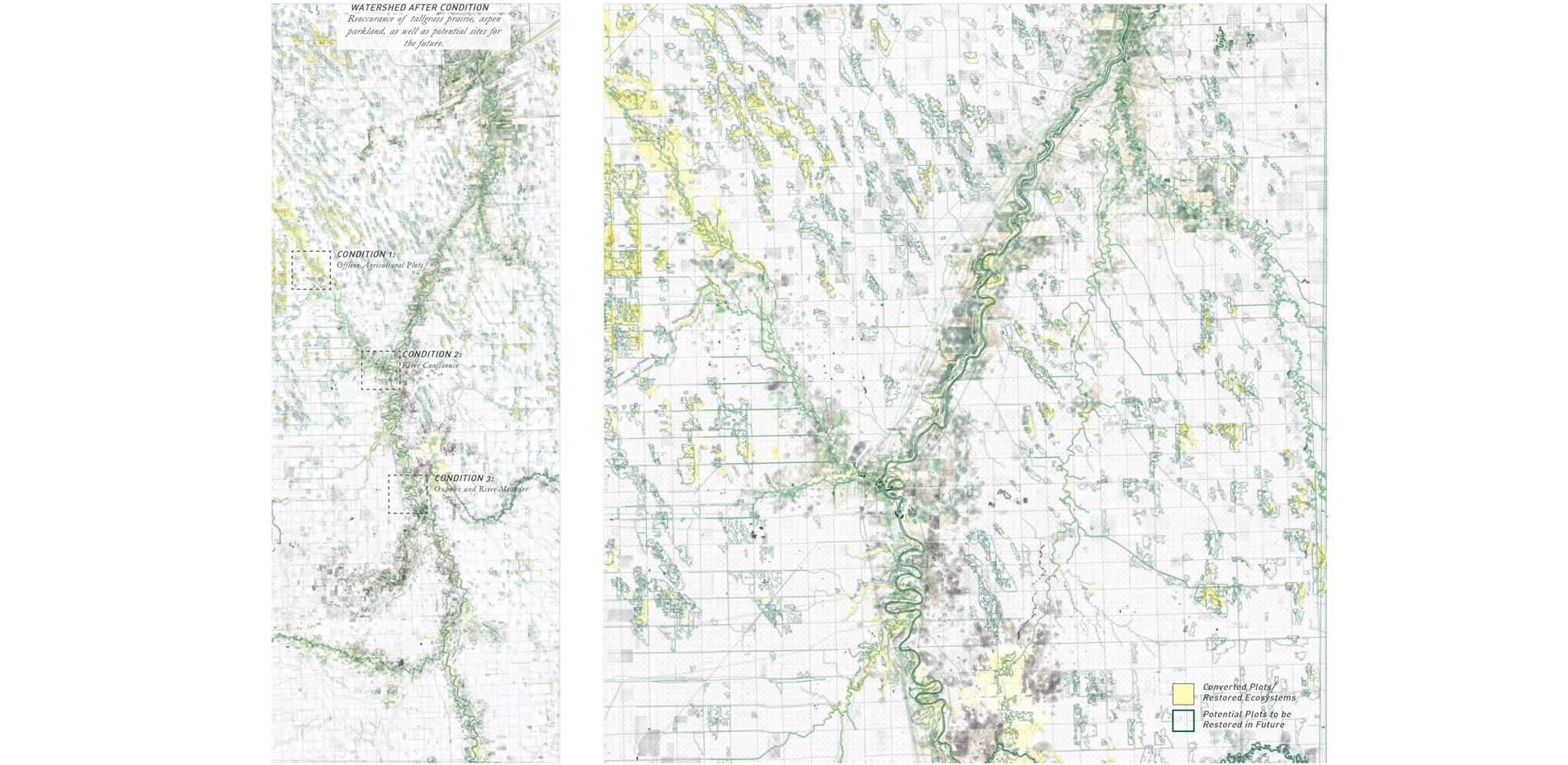 Condition after landscape policy and ecological planning framework.…