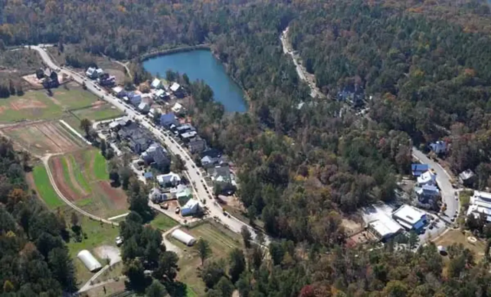 Serenbe aerial view / Serenbe