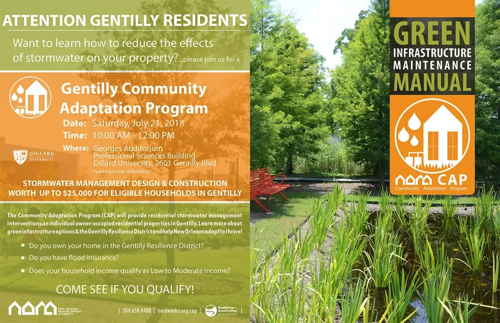 Community Adaptation Program in Gentilly, New Orleans, Louisiana, Design Jones, LLC.