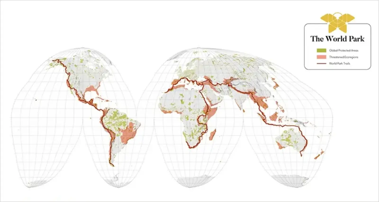 The World Park Project: 3 trails through biodiversity hotspots at a planetary scale. Image by Madeleine Ghillany-Lehar