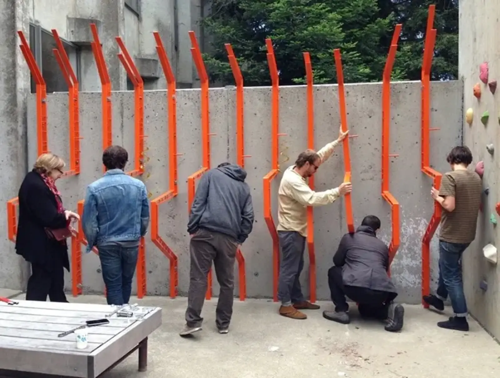 Bike Racks for Wurster; College of Environmental Design, University of California at Berkeley / Linda Jewell