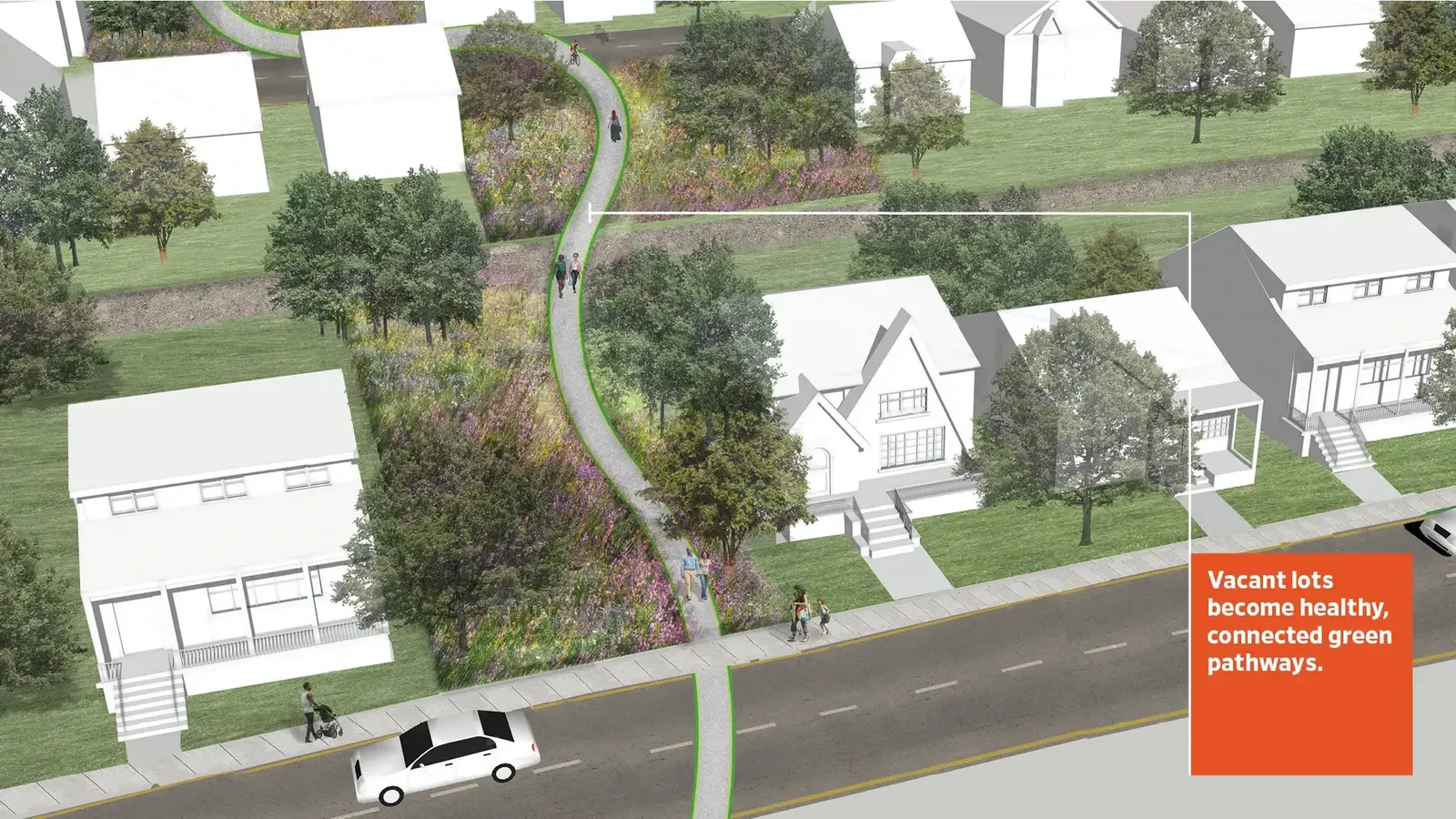 ASLA 2017 Professional Honor Award in Analysis and Planning, Fitzgerald Revitalization Project, Spackman Mossop Michaels.