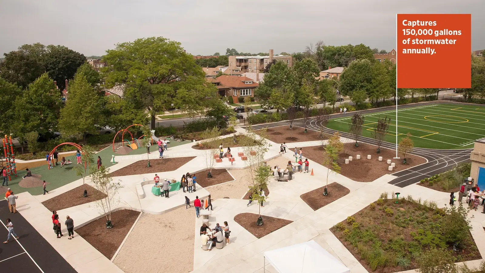 The John W. Cook Academy Space to Grow Schoolyard / site design group, ltd. (site)