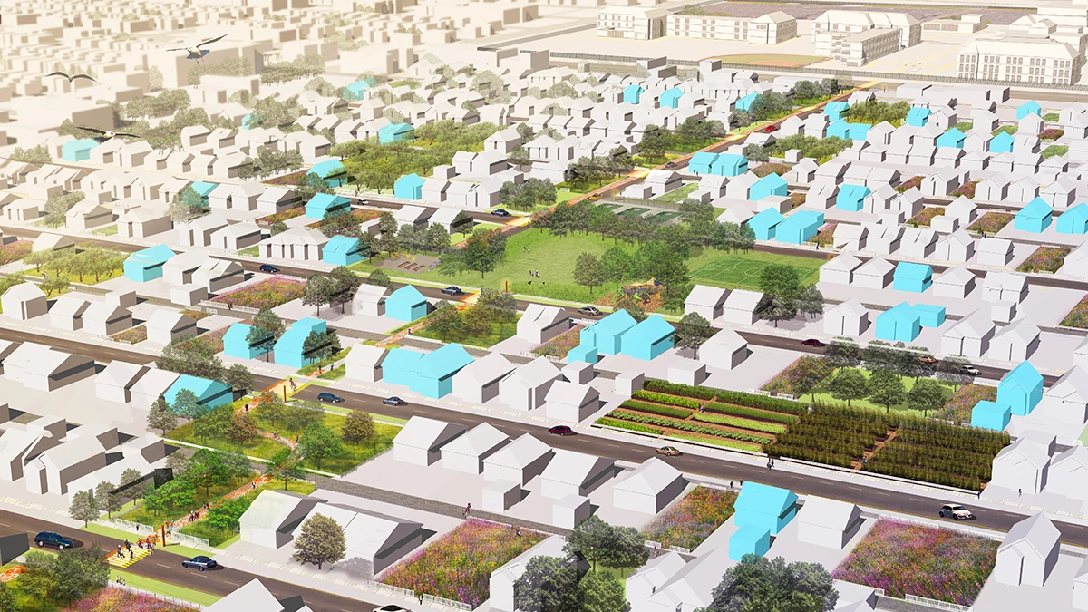 ASLA 2017 Professional Honor Award in Analysis and Planning, Fitzgerald Revitalization Project, Spackman Mossop Michaels.