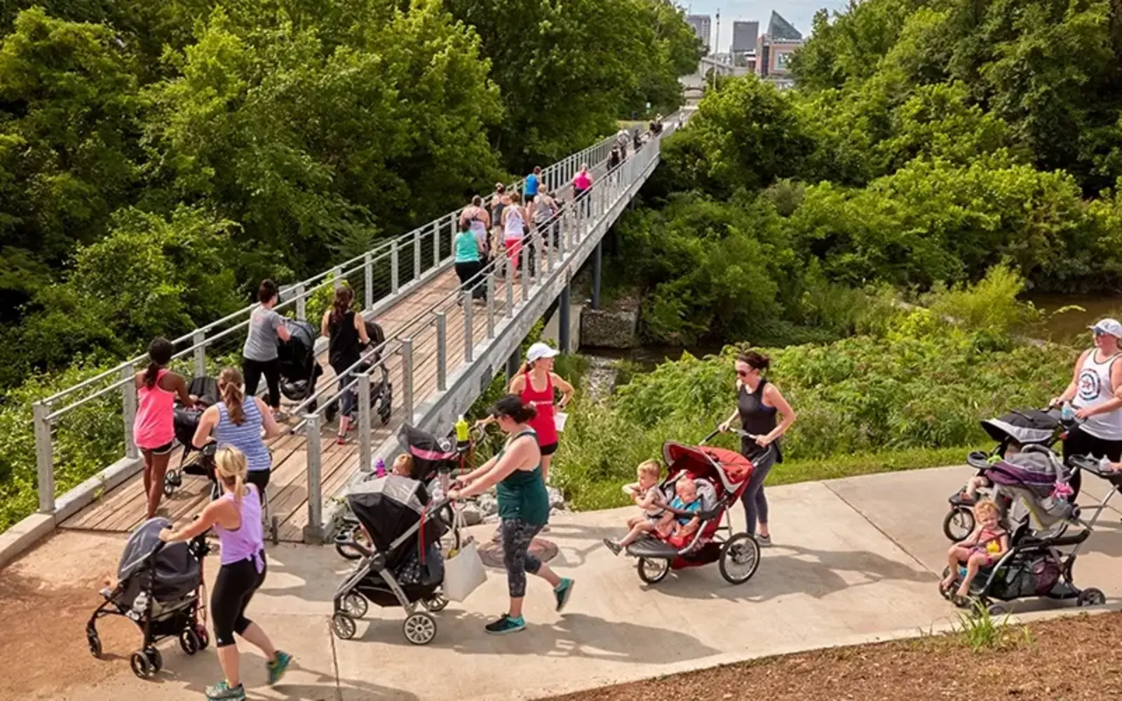 Renaissance Park in Chattanooga, Tennessee. HargreavesJones / Charles Mayer