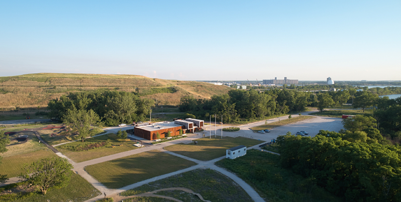 The Ford Calumet Environmental Center in Big Marsh Park