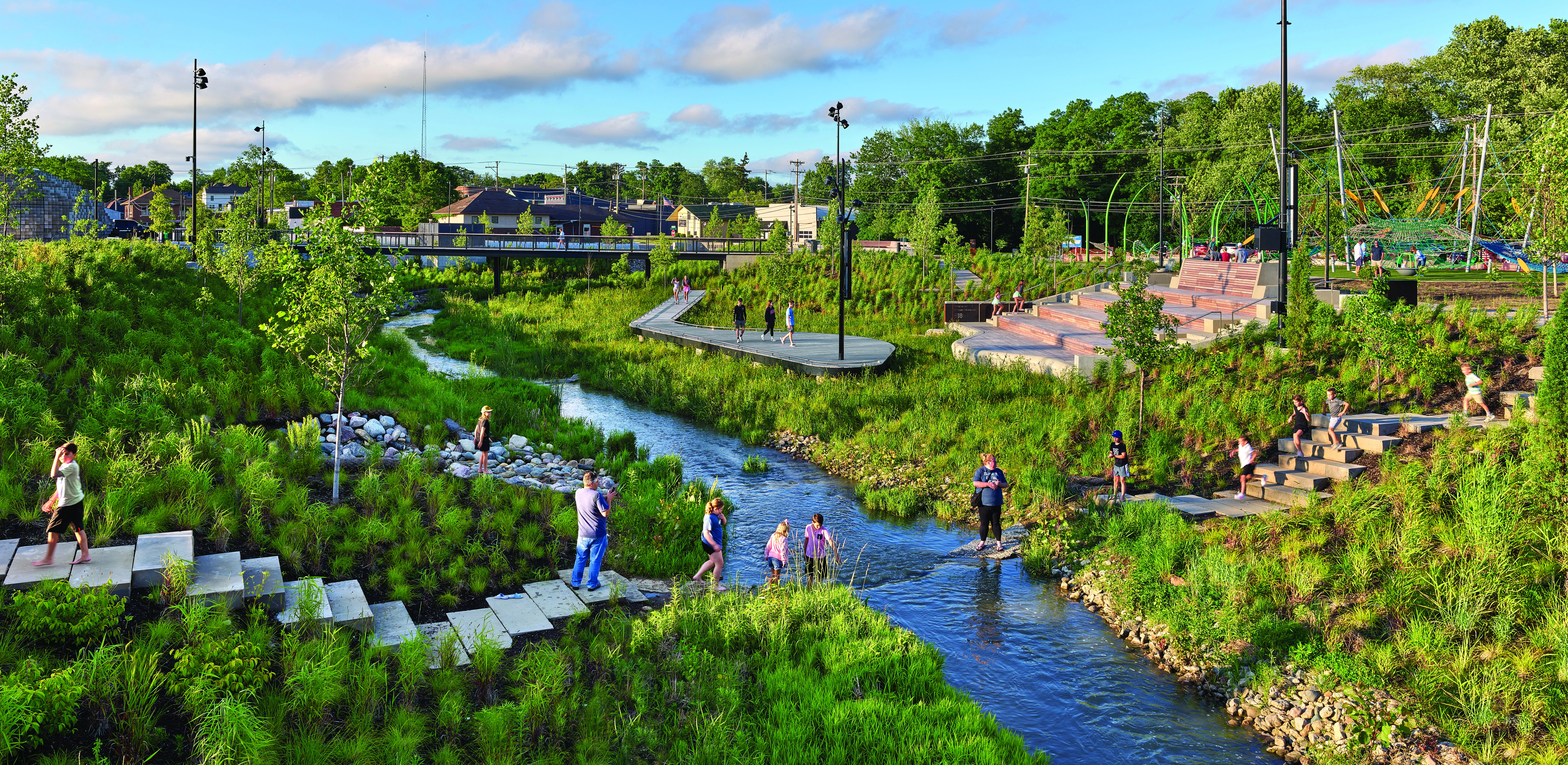 Image of Cool Creek in Grand Junction park.