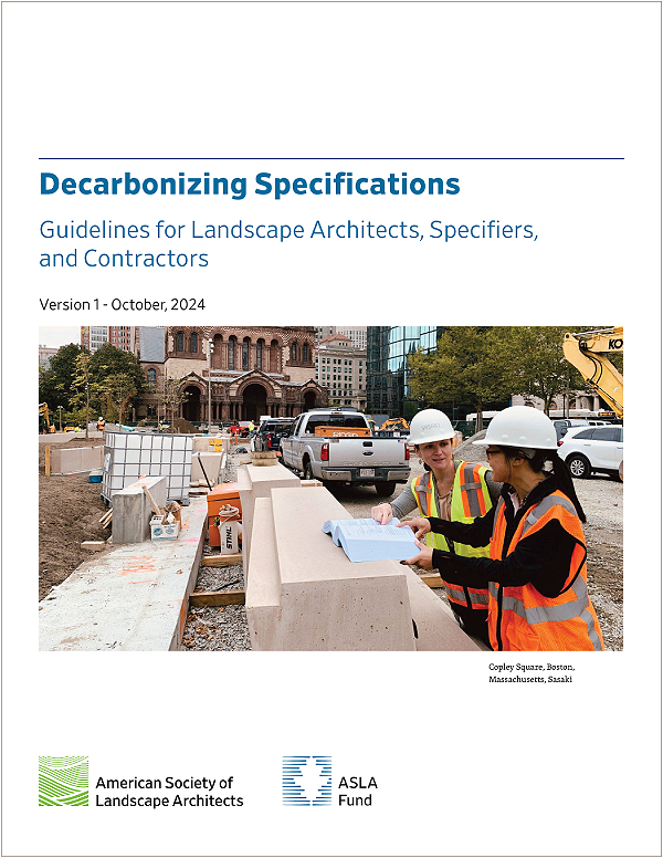 Decarbonizing Specifications cover 