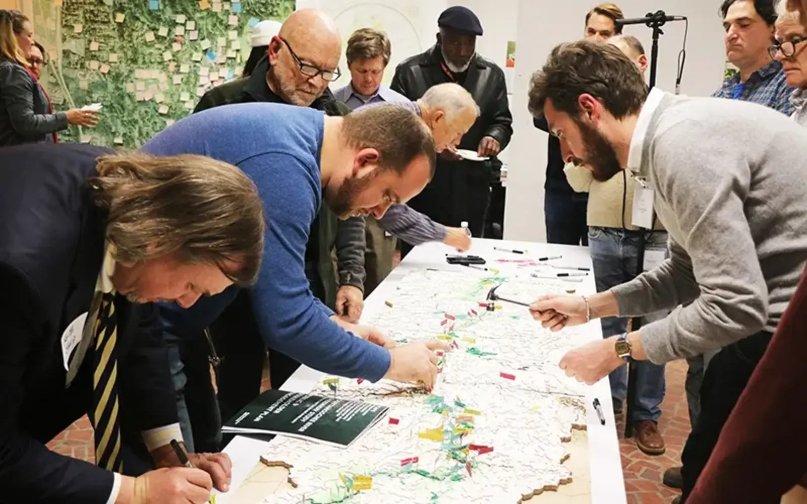 Public engagement session for the Chattahoochee RiverLands Greenway Study, Atlanta, Georgia. / SCAPE