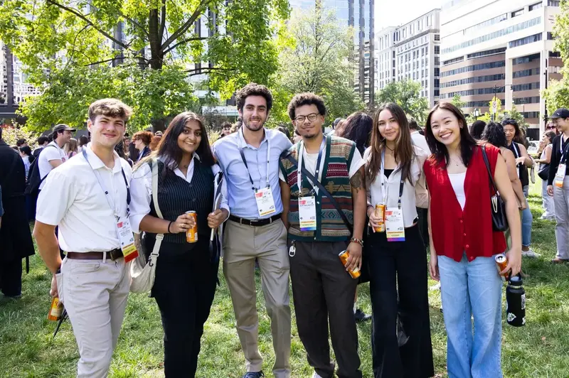 Student Members at the 2024 Student Sketch Walk Celebration