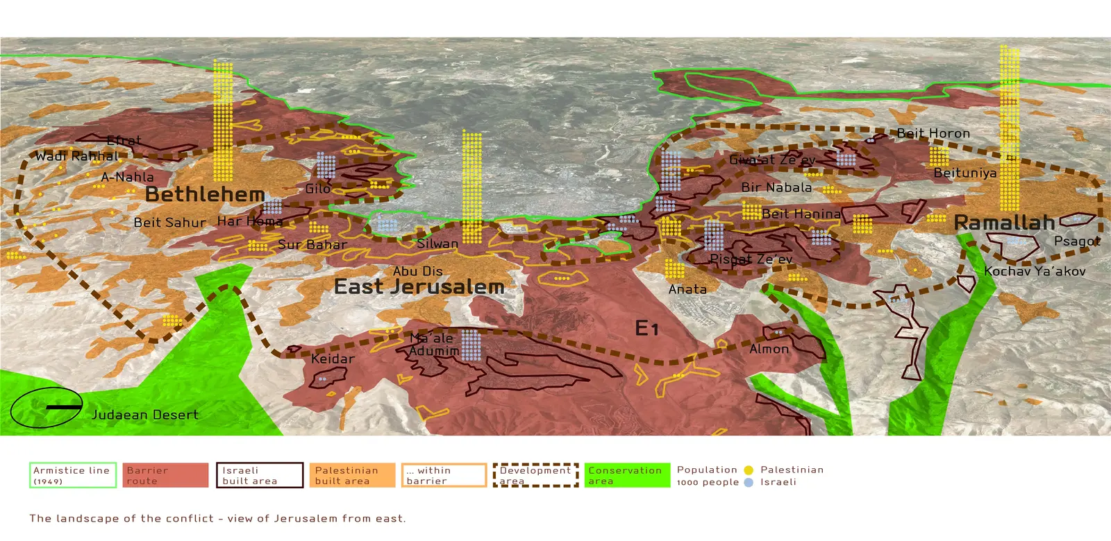 The Landscape of an Agreement : The role of regional and geopolitical landscape, agriculture and religion in a future peace agreement between palestine and israel