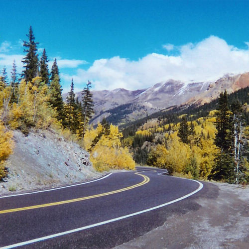 US 550 at Red Mountain Pass in Colorado