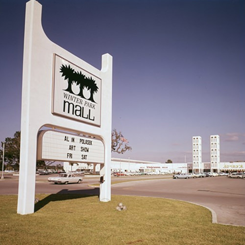 Winter Park Mall in 1969