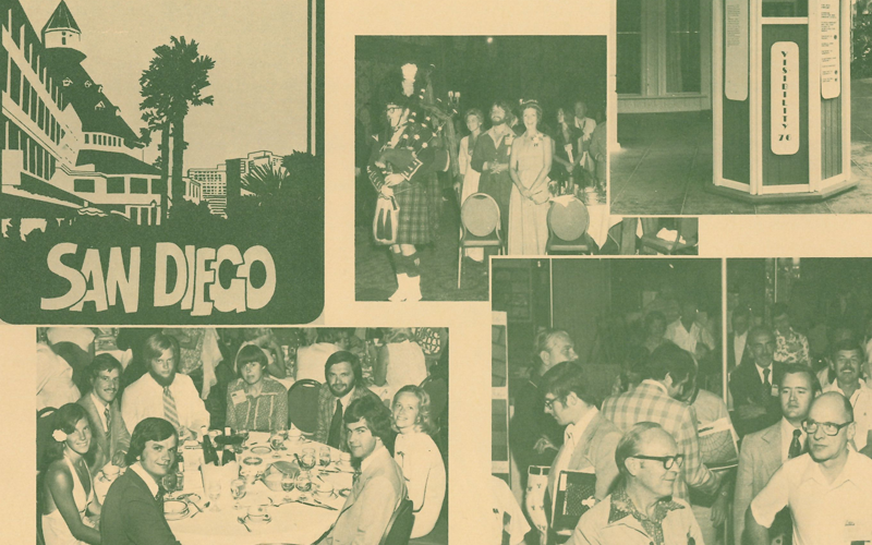 Highlights from the 1976 ASLA Annual Meeting held from July 11-15, 1976, at the Hotel del Coronado, San Diego, California.